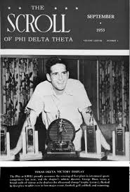 He is the nicest guy too.» 1953 54 Volume 78 No 1 5 Phi Delta Theta Scroll Archive