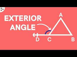 What Is The Relation Of An Exterior Angle Of A Triangle With Its Interior Angles Youtube How To Memorize Things Exterior Angles Relatable