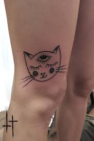 Enter and get off now! Finally My First Tattoo Three Eyed Cat By Michellhammer At L Homme Invisible Bordeaux Imgur