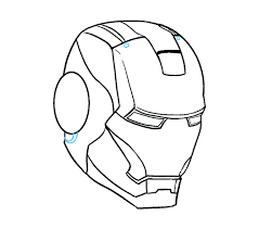 How To Draw Iron Man In A Few Easy Steps Easy Drawing Guides Iron Man Drawing Easy Iron Man Drawing Iron Man Art