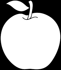920 x 679 29 0. Apple Clipart Black And White