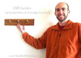 Co2 guns work when a removable co2 gas cylinder is installed in them. Blah To Bling Lisa S Co2 Cartridges Turned Coat Rack Man Crafts Coat Rack Cartridges