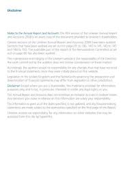 Internal auditors verify the effectiveness of their organization's internal controls and check for mismanagement, waste, or fraud. Disclaimer Notes To The Annual Report And Accounts This Unilever