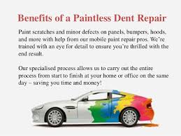 How much do car dent repairs cost? Benefits Of A Paintless Dent Repair Pdr Dent And Scratch Direct