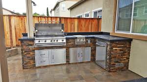 outdoor kitchen island without grill