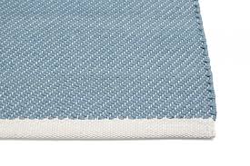 Kongstrup teppich langflor, hellblau/grün, 133x195 cm ein starker grafischer ausdruck in abgestimmten tönen von hellblau und dunklerem grün. Bias Rug Teppich Hay B 80 Hellblau B 80 X L 200 Cm Hellblau Hay 508351