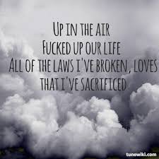 Up In The Air By 30 Seconds To Mars 30 Seconds To Mars Music Motivation Music Book