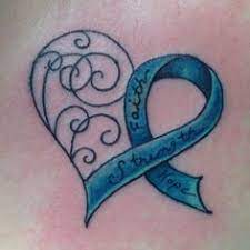 These ribbon tattoos that are worn by cancer patients and people who survived the disease as well as the any who are associated with this disease definitely looks good. 19 Tattoos Ideas Tattoos Cancer Ribbon Tattoos Cancer Tattoos