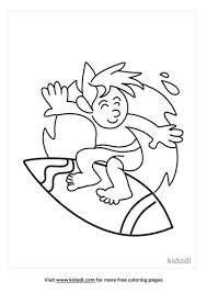 Welcome back the warm weather with these spring coloring sheets. Surfing Coloring Pages Free Summer Coloring Pages Kidadl