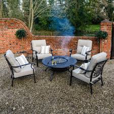 Fire pit tables:these are tables with a built in fire pit. Fire And Ice 4 Lounge Regatta Garden Furniture Essex