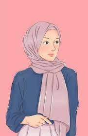 خلفيات بنات محجبات كرتون ilustrasi orang anime gadis cantik lukisan wajah