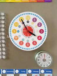 Wann de schlääch hürs, wäsch der de föß, datt der dreck us de uhre nohrötsch. Die Montiminis Lernuhr Montessori Blog Shop Montiminis