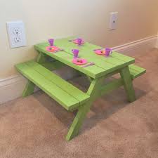 Doll Picnic Table From Preschool Picnic Table Plans Ana White Picnic Table Plans Diy Picnic Table Picnic Table