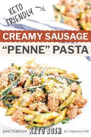 Spicy Italian Sausage In A Creamy Tomato Sauce Keto Lowcarb Ketodiet Ketobosh Com Hot Italian Sausage Recipes Italian Sausage Recipes Sausage Dinner
