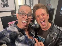 Good times last night as we celebrated my SiriusXM Ozzy's Boneyard brother  Billy Morrison and Mark Weiss' collaboration “A Moment In Time”. Paintings  by Billy based