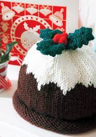 Great Christmas Pudding Hat From Debbie Bliss Christmas Knitting Projects Christmas Knitting Patterns Christmas Knitting