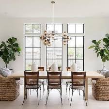Vintage metal dining room chairs. Seagrass Dining Chairs Design Ideas