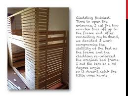 Doll House Bunk Bed Made By Thea Caldwell On The Base Of Ikea Mydal Pine Bed Ikea Hackers In 2020 Kinder Bett Kinder Zimmer Hochbett