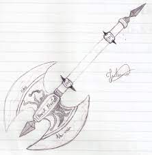 Magical Battle Axe By Tehmlegal On Deviantart