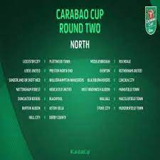Carabao Cup Round 2 Draw Results Troll Football