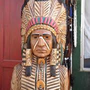 GALLAGHER CIGAR STORE INDIANS