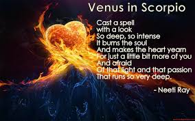 Astrolina Venus In Scorpio Peom Scorpio Scorpio Love Venus