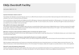 Https Www Nedbank Co Za Content Dam Nedbank Campaigns Covid19 Overdraft Fqs Pdf