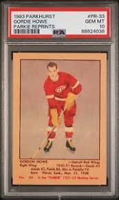 Gordie Howe 1962-63 Parkhurst Card #30 Detroit Red Wings