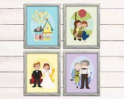 Disney Up Carl And Ellie 39 S Love Story Printable 8x10 Quot Wall Art Greatest Adventure Nursery Disney Baby Adventure Nursery Disney Movie Up Disney Shop