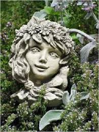 Sie sind ein echter hingucker. Blumenkinder Aus Stein Fur Den Garten Blutenkopf Blumenkopf Steinguss Blumenkinder Blumen Steine