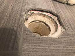 I got the white tiles delivered on monday, and have been working hard on removing the old flooring. Installing Toilet After New Tile Floor What Next Plumbing