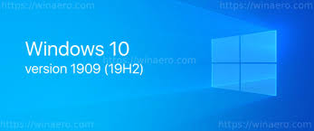 Versions 1909 was a minor feature update to version 1903 and has been designed to be a quick and painless process. Microsoft To End Windows 10 Version 1909 Support In A Month