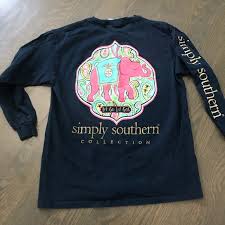 simply southern shirt size youth med