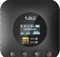 1Mii B06HD+ Hi-Res Bluetooth 5.1 Music Receiver for Home Stereo w/LDAC,  Hi-Fi Bluetooth Adapter w/Audiophile DAC aptX HD Volume Control OLED  Display, ...