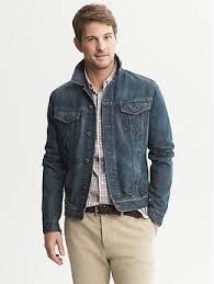 Heritage Denim Jacket Banana Republic Denim Jacket Men Affordable Mens Jeans Denim Jacket Outfit