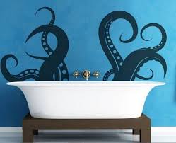 Another great take on bathroom wall art ideas that'll make the area appear to have more depth, is to consider covering or painting your cabinetry units all the way up to the ceiling to visually extend the wall. Bathroom Wall Art Ideas For Boys Bathroom Home Decor Buzz