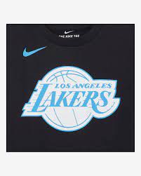 Compared to most sports logos, it's almost. Los Angeles Lakers City Edition Nike Nba T Shirt Mit Logo Fur Altere Kinder Nike Be