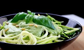 Mix the avocado sauce with the cherry tomatoes and zucchini noodles. Raw Vegan Zucchini Noodles With Avocado Pesto Roh Vegane Zucchini Nudeln Mit Avocado Pesto Steemit