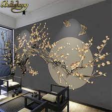 This print on archival fiber paper is an excellent choice for photography enthusiasts and fans. Beibehang Custom Photo Wallpaper For Living Room Golden Relief Lines Wall Paper Living Room Bedroom Tv Background Wallpapers Wallpapers Aliexpress Wallpaper Living Room Living Room Murals Creative Wall Decor