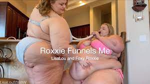 It was such a sexy honor to be the first person Foxy Roxxie ever funneled!  : rssbbw