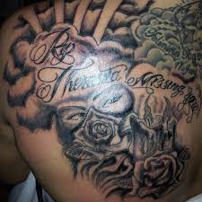 There are different designs of rip tattoos that you can choose in memory of your loved one. The 110 Best Memorial Tattoos For Men Improb