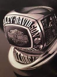 Hd Biker Ring Harley Davidson Rings Biker Rings Mens Harley Davidson Jewelry
