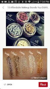 Elf Glitter Eyeshadow Makeup Tutorial Eyeshadow Glitter Eyeshadow Eyeshadow Makeup
