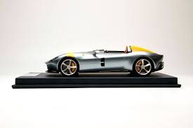 The ferrari monza sp1, together with the monza sp2, are the forerunners in a new concept, known as 'icona' (icon), that taps into a leitmotif of the most evocative cars in the company's history to create a new segment of special limited series cars for clients and collectors. Ferrari Monza Sp1 1 18 Looksmart Models