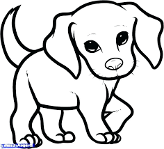 All free coloring pages online at here. Puppy Coloring Pages Easy Puppy Sketch Dog Drawing Simple Puppy Coloring Pages