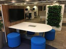 Creative Office Pavilion Portland Me Mio Collaborative Installation In A Collaborative Open Space Nationaloffice Furniture Home Home Decor