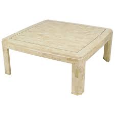 01 customized order get latest price deliver directly to your door. Tessellated Fossil Stone And Brass Inlaid Coffee Table For Sale At 1stdibs