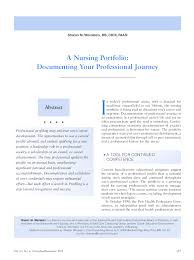 Professionally designed medical cv examples click on the images. Pdf A Nursing Portfolio Sharon Weinstein Academia Edu