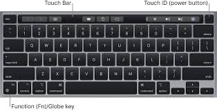 Macbook Pro Magic Keyboard With Touch Bar And Touch Id Apple Palaikymas
