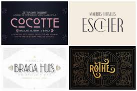 While both embraced modernist elements, they're easy to distinguish if you know what to look for. 15 Art Nouveau Fonts For Truly Elegant Designs Hipfonts